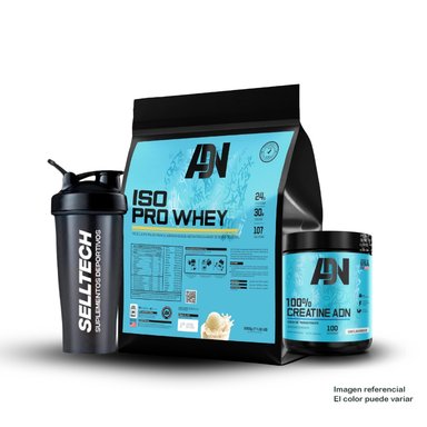 Pack Adn Iso Pro Whey 5kg Vainilla + Creatina 250gr