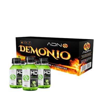 PACK ADN HD X 60 BOT. MANZANA + DEMONIO CAJA X 28 SACHETS MARACUYA
