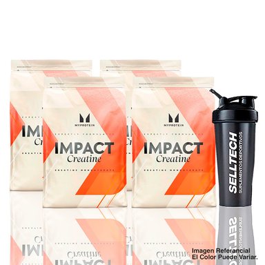 CREATINA MYPROTEIN PACK MONOHIDRATADA 250 GR X4