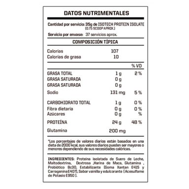 PROTEÍNA ENERGY NUTRITION PACK ISOTECH 3 KG CHOCOLATE + CREATINA 500 GR + SHAKER - 4
