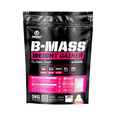 SUPLEMENTO ENERGY NUTRITION PACK B MASS 5 KG VAINILLA + CREATINA 500 GR + SHAKER - 2