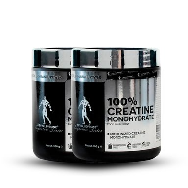 CREATINA KEVIN LEVRONE KLEV6001 PACK MONOHIDRATADA 300 GR X2