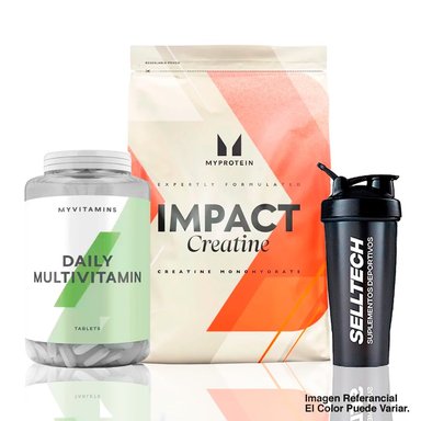 CREATINA MYPROTEIN PACK 250 GR + MULTIVITAMINICO 60 TABS