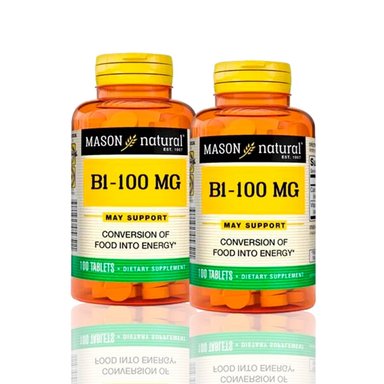 VITAMINA MASON5009 B1 100 MG (100 TAB) PACK X2