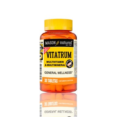VITAMINA MASON VITATRUM MULTIVITAMIN Y MULTIMINERAL (30 TAB)