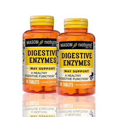 VITAMINA MASON5002 DIGESTIVE ENZYMES (90 TAB) PACK X2
