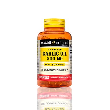 VITAMINA MASON GARLIC OIL 500 MG (100 SOFTG)
