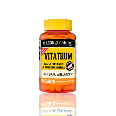 VITAMINA MASON VITATRUM MULTIVITAMIN Y MULTIMINERAL(130 TAB)