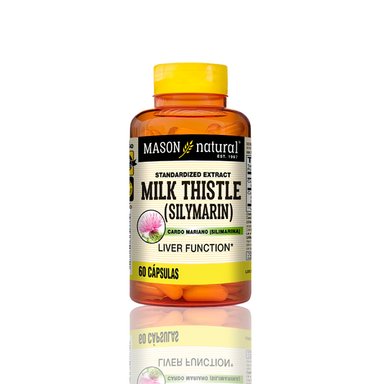 VITAMINA MASON038 MASON MILK THISTLE (SILYMARIN) (60 CAP)