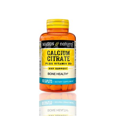 VITAMINA MASON016 MASON CALCIUM CITRATE WITH VITAMIN D3 (60 TAB)