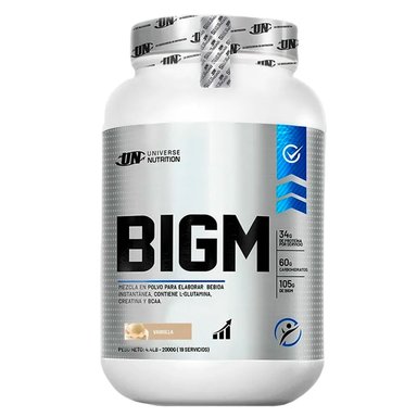 BIGM 2KG VAINILLA + CREATINA KEVIN LEVRONE 300GR + SHAKER - 2