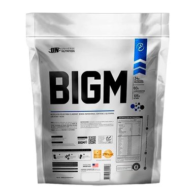 BIGM 3KG VAINILLA + CREATINA KEVIN LEVRONE 300GR + SHAKER - 2