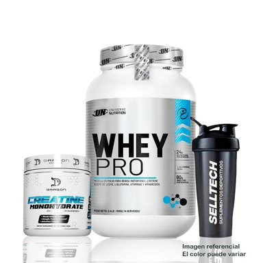 WHEY PRO 1.1KG COOKIES Y CREAM+CREATINA DRAGON PHARMA 300GR