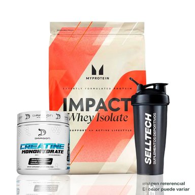 IMPACT WHEY ISOLATE 2.5KG CHOCOLATE+CREATINA DRAGON 300G
