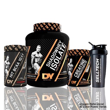 SHADOW ISOLATE 2KG CHOCOLATE+BCAA 400GR FRESA+CREATINA 300GR - 1
