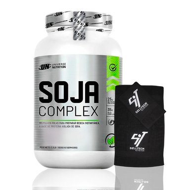 PROTEÍNA UNIVERSE NUTRITION SOJA COMPLEX 1.5KG CHOCOLATE+TOALLA