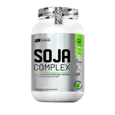 PROTEÍNA UNIVERSE NUTRITION SOJA COMPLEX 1.5KG CHOCOLATE+TOALLA - 2