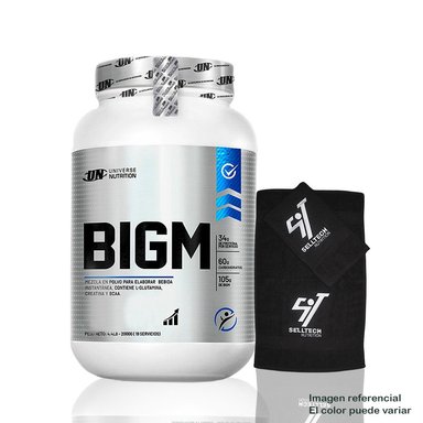 GANADOR DE PESO UNIVERSE NUTRITION BIGM 2KG CHOCOLATE+TOALLA