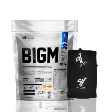 GANADOR DE PESO UNIVERSE NUTRITION BIGM 5KG CHOCOLATE+TOALLA