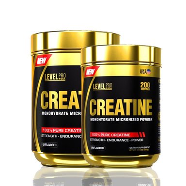 CREATINA MONOHIDRATA LEVEL PRO 500GR PACK X2
