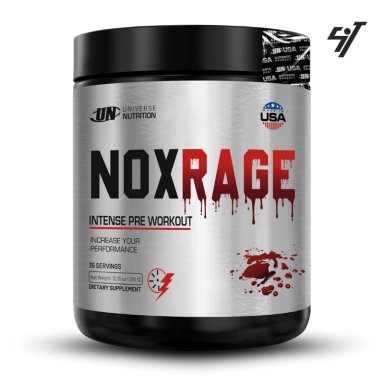 PRE ENTRENO NOX RAGE 350GR FRUIT PUNCH