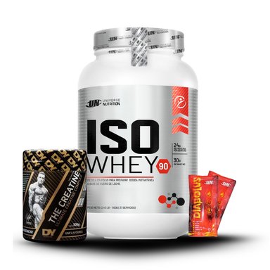 ISO WHEY 1.1KG VAINILLA+CREATINA DORIAN YATES 300GR+2 DIABOLUS