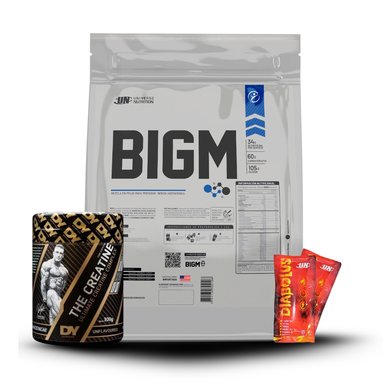 BIGM 5KG CHOCOLATE+CREATINA DORIAN YATES 300GR+2 DIABOLUS