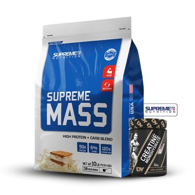 SUPREME MASS 10LB VAINILLA+CREATINA DORIAN YATES 300GR