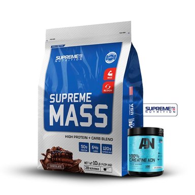 SUPREME MASS 10LB CHOCOLATE+CREATINA ADN 250GR