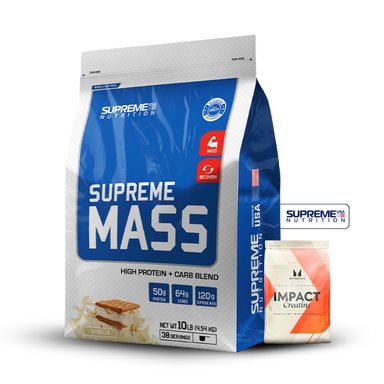 SUPREME MASS 10LB VAINILLA+CREATINA MYPROTEIN 250GR