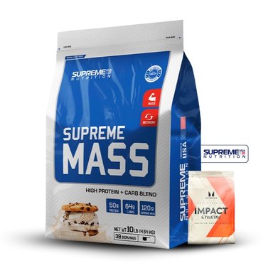 SUPREME MASS 10LB COOKIES+CREATINA MYPROTEIN 250GR