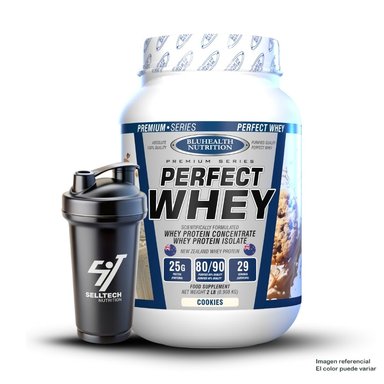Perfect Whey 2 lb Bluhealth Nutrition Cookies