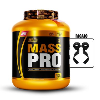 MASS PRO 6.6LBS VANILLA CREME+STRAPS
