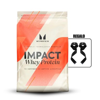 IMPACT WHEY PROTEIN 2.5KG VAINILLA+STRAPS