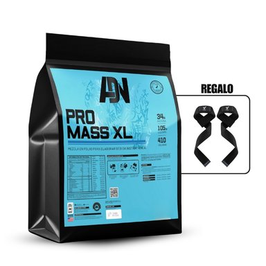 ADN PRO MASS XL 3 KG CHOCOLATE+STRAPS