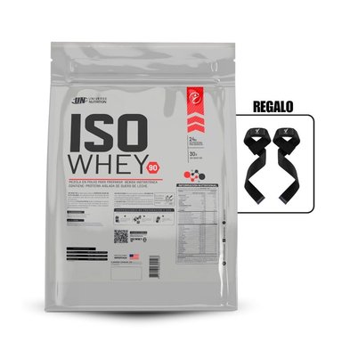 ISO WHEY 90 5.5LB COOKIES Y CREAM+STRAPS