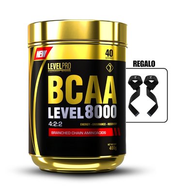 BCAA LEVEL PRO 8.0 540GR CITRUS PUNCH+STRAPS