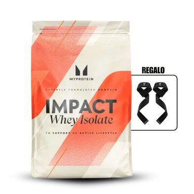 IMPACT WHEY ISOLATE 2.5KG VAINILLA+STRAPS
