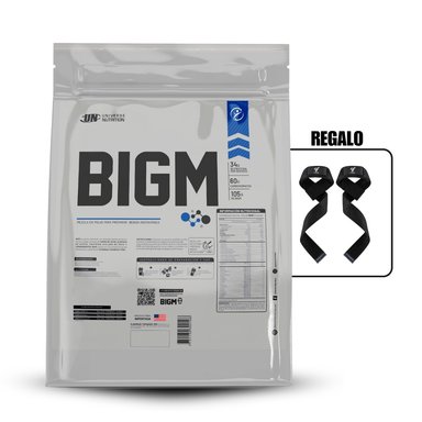 BIGM 5 KG COOKIES Y CREAM+STRAPS