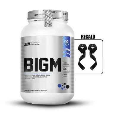 BIGM 2 KG VAINILLA+STRAPS