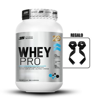 WHEY PRO 1.1 KG VAINILLA+STRAPS