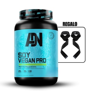SOY VEGAN PROTEIN 1.5KG VAINILLA+STRAPS