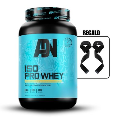 ISO PRO WHEY 1.1 KG VAINILLA+STRAPS
