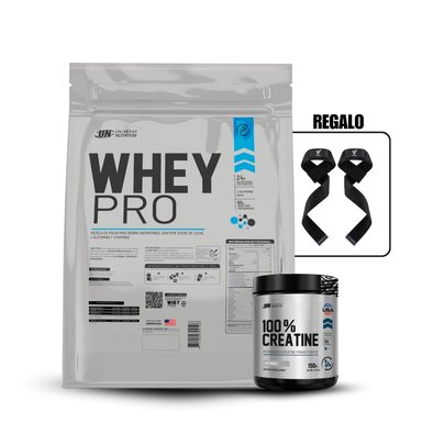 WHEY PRO 5 KG CHOCOLATE+UNIVERSE NUTRITION 150GR+STRAPS