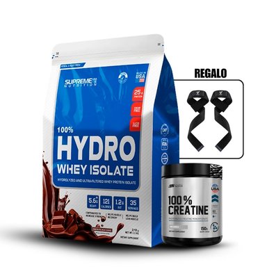100% HYDRO WHEY ISOLATE CHOCOLATE 2.43LB+UNIVERSE NUTRITION 150GR+STRAPS