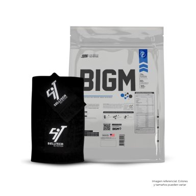 GANADOR DE PESO UNIVERSE NUTRITION BIGM 5KG VAINILLA+TOALLA