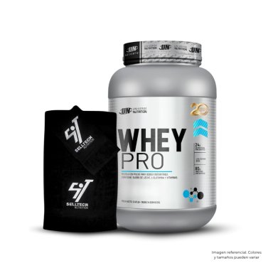 PROTEÍNA UNIVERSE NUTRITION WHEY PRO 1.1KG CHOCOLATE+TOALLA