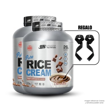 CREMA DE ARROZ UNIVERSE NUTRITION 2.5KG CHOCOLATE PACK X2