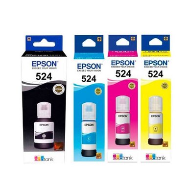 PACK 4 TINTAS EPSON T524 ORIGINAL