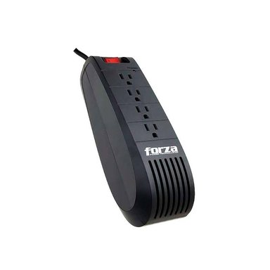 ESTABILIZADOR FORZA FVR-1002 1000VA 4 500 WATTS NEGRO
